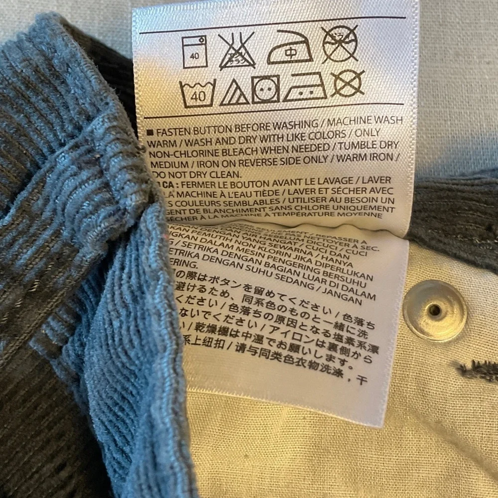 Old Navy Kids Casual Corduroy Pants - Dark Gray